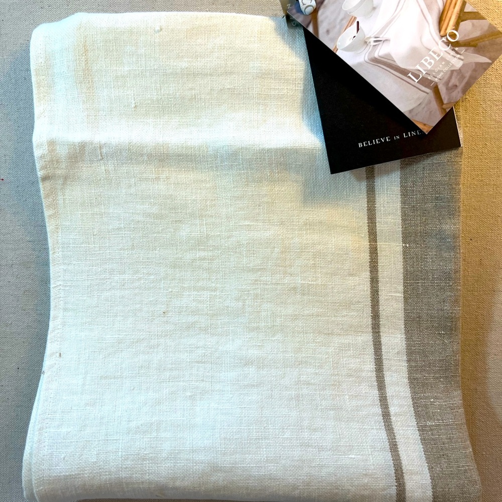 Libeco Linen Kalahari Stripe Table Runner